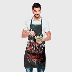 Фартук кулинарный Cannibal Corpse, цвет: 3D-принт — фото 2