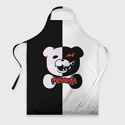 Фартук кулинарный MONOKUMA МОНОКУМА GLITCH, цвет: 3D-принт