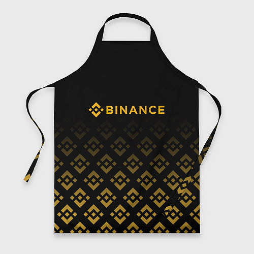 Фартук BINANCE БИНАНС БИРЖА / 3D-принт – фото 1