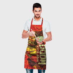 Фартук кулинарный DOOM Eternal, цвет: 3D-принт — фото 2