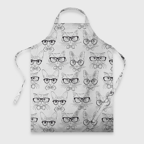 Фартук Кошки в очках / 3D-принт – фото 1