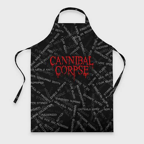 Фартук Cannibal Corpse Songs Z / 3D-принт – фото 1