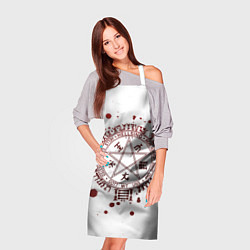 Фартук кулинарный Хеллсинг, Печать Алукарда, цвет: 3D-принт — фото 2