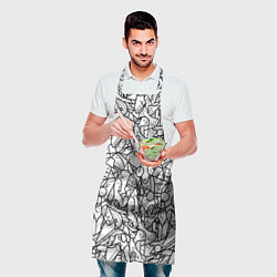Фартук кулинарный Масса людей, цвет: 3D-принт — фото 2