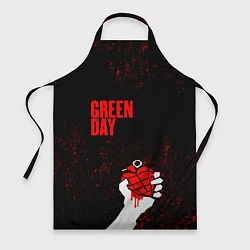 Фартук кулинарный Green day, цвет: 3D-принт