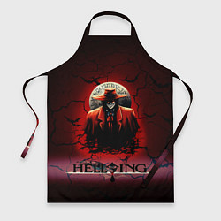 Фартук кулинарный HELLSING $$$, цвет: 3D-принт