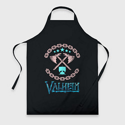 Фартук Valheim лого и цепи