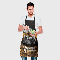 Фартук кулинарный Valheim Viking Gold, цвет: 3D-принт — фото 2