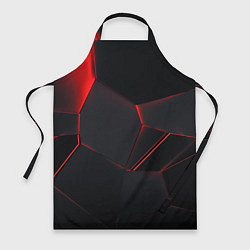 Фартук кулинарный Красные плиты 3D, цвет: 3D-принт
