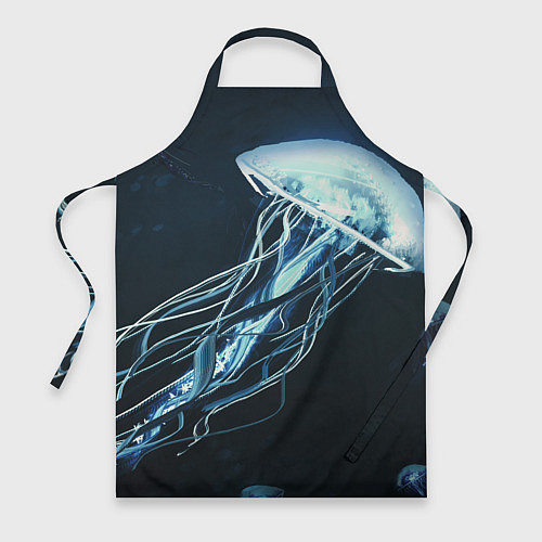 Фартук Рисунок медуза / 3D-принт – фото 1
