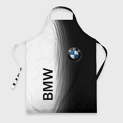 Фартук кулинарный Black and White BMW, цвет: 3D-принт