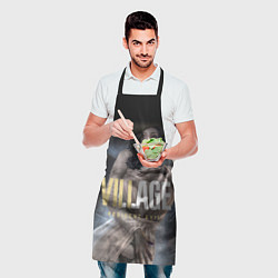 Фартук кулинарный Леди Альсина Димитреску, цвет: 3D-принт — фото 2