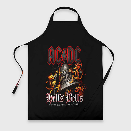 Фартук ACDC Hells Bells / 3D-принт – фото 1