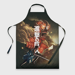 Фартук кулинарный Shingeki No Kyojin Леви Аккерман, цвет: 3D-принт