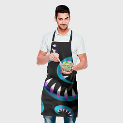 Фартук кулинарный Ростки с шипами, цвет: 3D-принт — фото 2