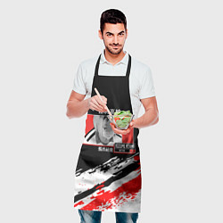Фартук кулинарный Кенма Козуме Haikyuu!!, цвет: 3D-принт — фото 2