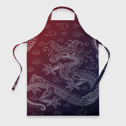 Фартук Традиционный китайский дракон / 3D-принт – фото 1