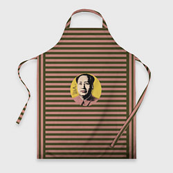 Фартук кулинарный Мао Энди Уорхола, цвет: 3D-принт
