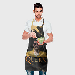 Фартук кулинарный Фредди Меркьюри Freddie Mercury Z, цвет: 3D-принт — фото 2