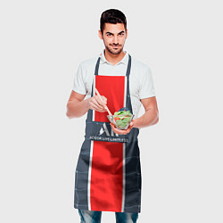 Фартук кулинарный Месси в ПСЖ, цвет: 3D-принт — фото 2