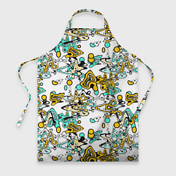 Фартук Абстрактный современный узор в стиле граффити