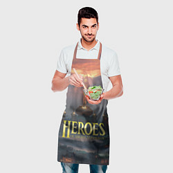 Фартук кулинарный Heroes of Might and Magic HoM Z, цвет: 3D-принт — фото 2