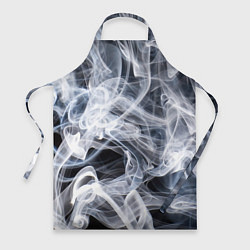 Фартук кулинарный Графика дыма, цвет: 3D-принт