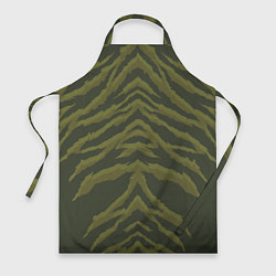 Фартук кулинарный Милитари шкура тигра, цвет: 3D-принт