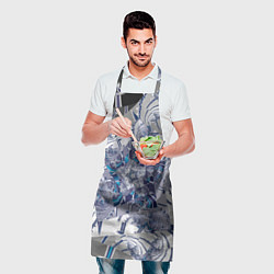 Фартук кулинарный Абстракция 499, цвет: 3D-принт — фото 2