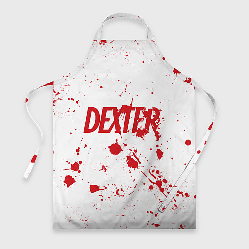 Фартук Dexter logo Декстер брызги крови / 3D-принт – фото 1