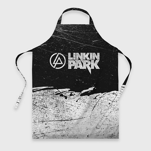Фартук Линкин Парк Лого Рок ЧБ Linkin Park Rock / 3D-принт – фото 1