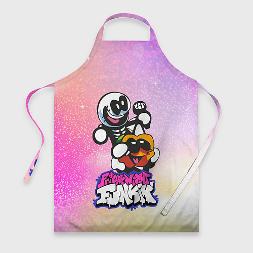 Фартук Skid and Pump Friday Night Funkin / 3D-принт – фото 1