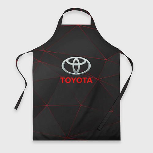 Фартук Toyota Тонкие линии неона / 3D-принт – фото 1