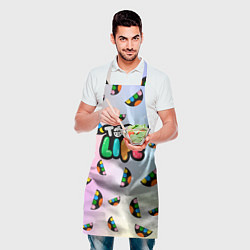Фартук кулинарный Toca Life: Smile Logo, цвет: 3D-принт — фото 2
