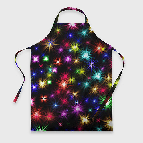 Фартук ПРАЗДНИЧНЫЕ ОГОНЬКИ / 3D-принт – фото 1