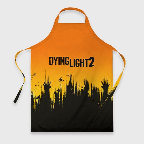 Фартук DYING LIGHT 2 ХОРОШЕЙ НОЧИ И УДАЧИ / 3D-принт – фото 1