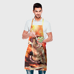 Фартук кулинарный ONE PIECE ASCE HERO, цвет: 3D-принт — фото 2