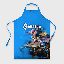 Фартук кулинарный Йоаким Броден на танке Sabaton, цвет: 3D-принт