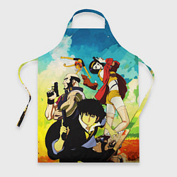 Фартук кулинарный Cowboy Bebop All, цвет: 3D-принт