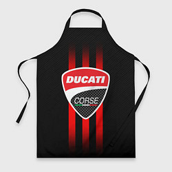 Фартук DUCATI CARBON LOGO ITALY CONCERN