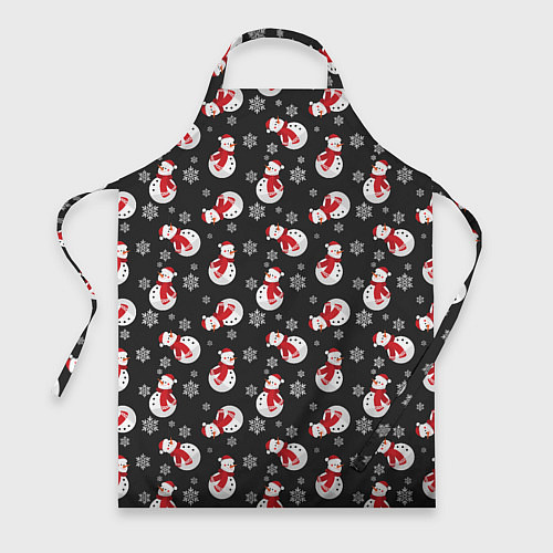 Фартук Snowmen / 3D-принт – фото 1