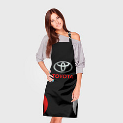 Фартук кулинарный Автомобиль Toyota, цвет: 3D-принт — фото 2