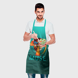 Фартук кулинарный The Resistance - Muse, цвет: 3D-принт — фото 2
