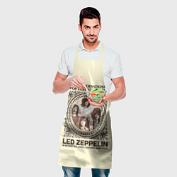 Фартук кулинарный Led Zeppelin - Texas International Pop Festival 19, цвет: 3D-принт — фото 2