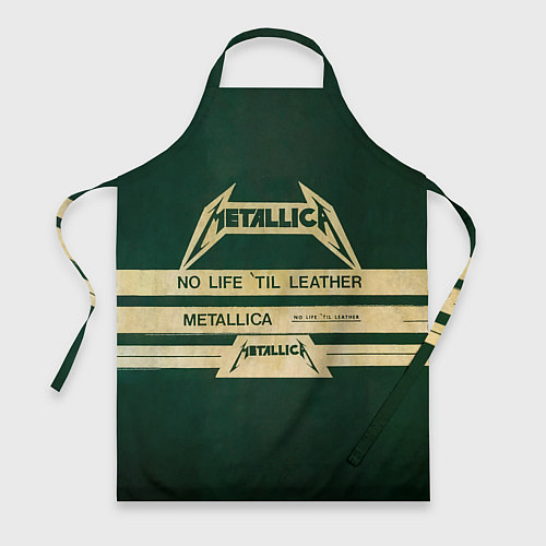 Фартук No Life til Leather - Metallica / 3D-принт – фото 1