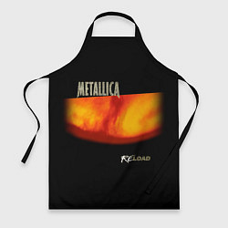 Фартук кулинарный Metallica ReLoad, цвет: 3D-принт