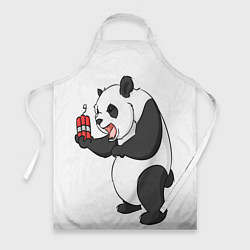 Фартук кулинарный Взрывная панда, цвет: 3D-принт