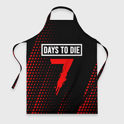 Фартук 7 DAYS TO DIE Полутона