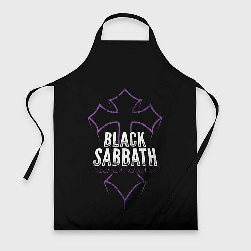 Фартук Black Sabbat Cross / 3D-принт – фото 1