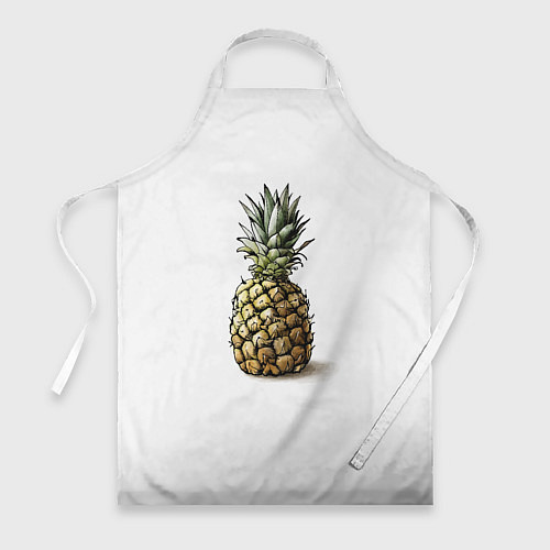 Фартук Pineapple watercolor / 3D-принт – фото 1